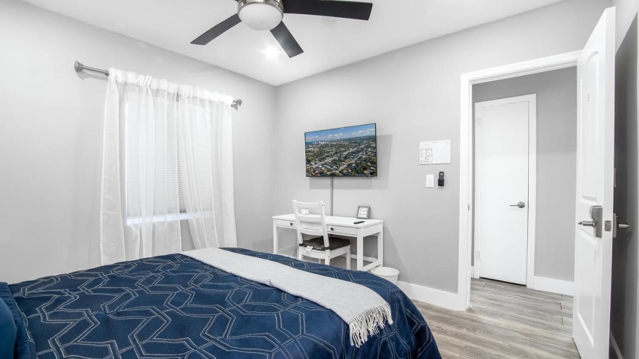 Luxe Modern 2 Bdr Near Downtown Ftl Villa Fort Lauderdale Exteriör bild