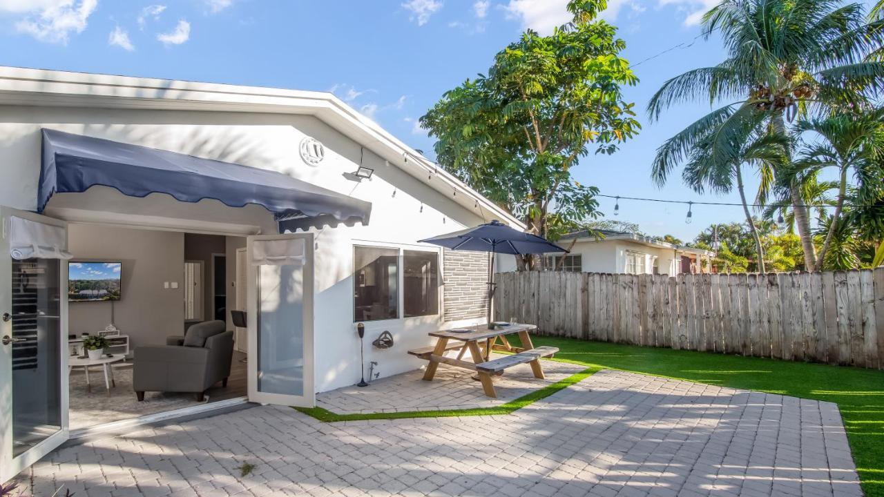 Luxe Modern 2 Bdr Near Downtown Ftl Villa Fort Lauderdale Exteriör bild