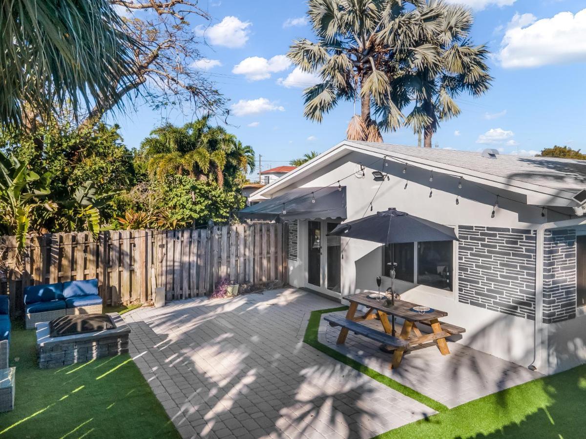 Luxe Modern 2 Bdr Near Downtown Ftl Villa Fort Lauderdale Exteriör bild