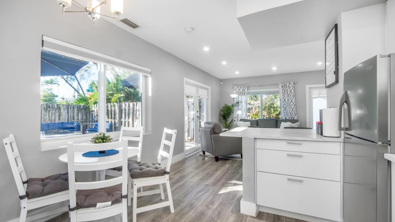 Luxe Modern 2 Bdr Near Downtown Ftl Villa Fort Lauderdale Exteriör bild